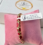 KARLA Minakari Enamel Bracelet